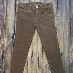 American Eagle Outfitters Jeggings brown/taupe